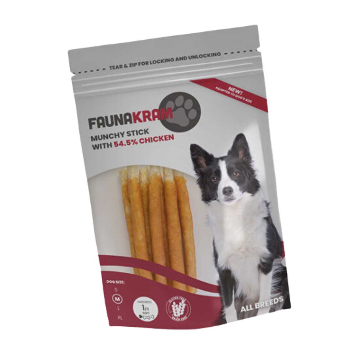 Faunakram Munchy Stick Med Kyckling - Medium – Luksushund Sverige